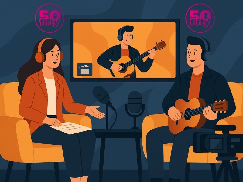 Dream Türk TV – 50 Fifty Programında Stüdyo Konukluğu H