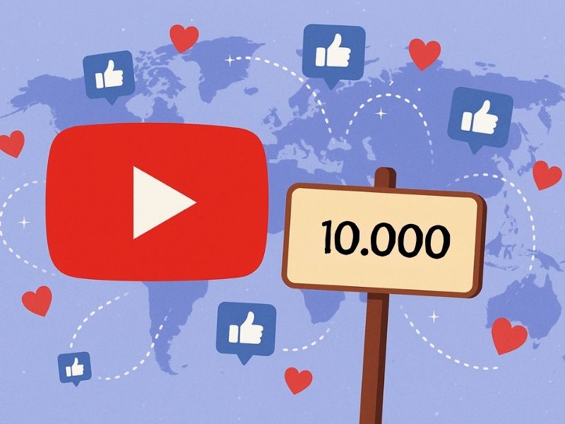 YouTube 10.000 Global Video Beğenisi Hizmeti