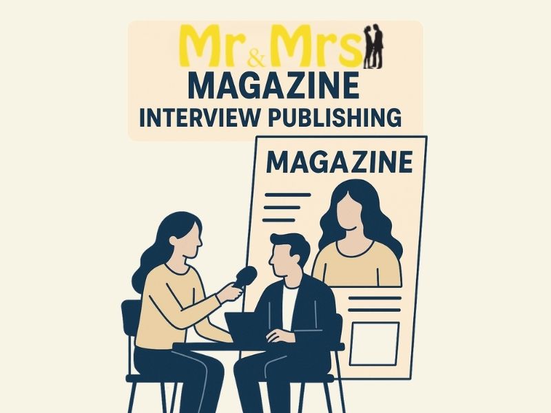MR & MRS Dergisi Röportaj Yayımlama